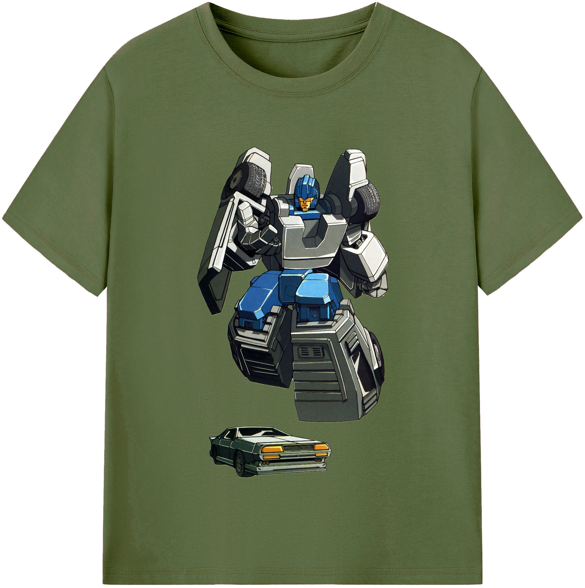 （画像用）  綿100％半袖Tシャツ（フロントプリント）